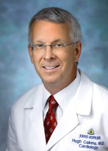 Johns Hopkins cardiologist Hugh Calkins is director of the Electrophysiology Laboratory and Arrhythmia Service.