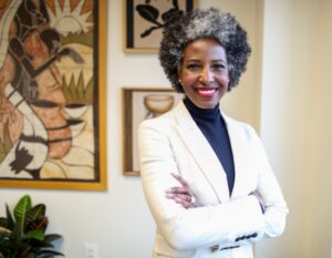 Portrait of Johns Hopkins Medicine and Hospital trustee Marjorie Rodgers Cheshire